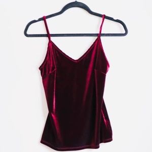 red velvet tank top suzy shier